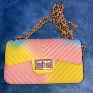 Multi color purse